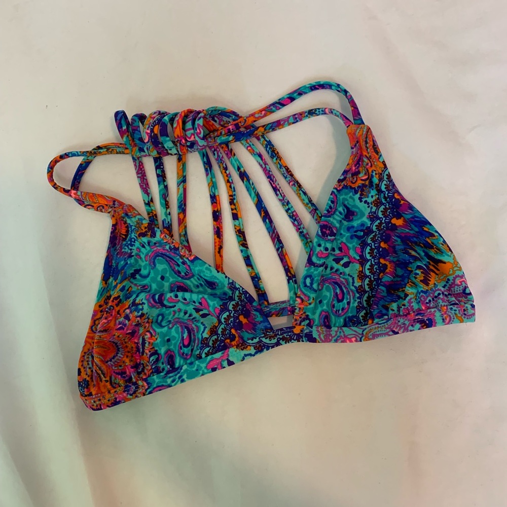 Colorful Swim Top